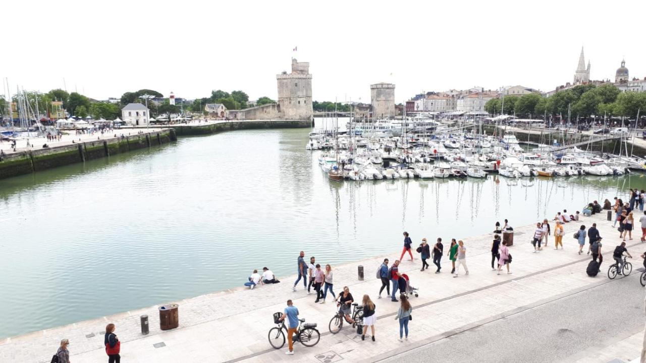 La Blanche La Rochelle Vue Sur Les Toursアパートメント エクステリア 写真